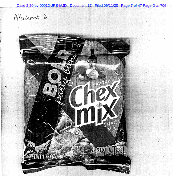 Chex mix from marty